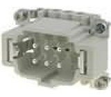 Konektor hranatý vidlice CNE PIN:6 6+PE velikost 44.27 16A
