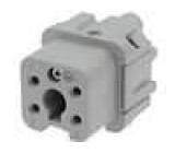 Konektor HTS zásuvka HTS HA 5 PIN 4+PE velikost 1 10A 250V