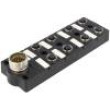 Rozbočovač 5 PIN s diodou LED 2A IP67 24V Vst M12 zásuvka