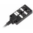 Rozbočovač 5 PIN s diodou LED, s kabelem 2A IP67 24V 1m