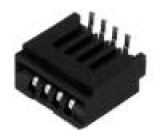 Konektor FFC / FPC svislý SMT NON-ZIF 4 PIN 1mm 50V 0,5A