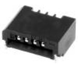 Konektor FFC / FPC vodorovné SMT NON-ZIF 4 PIN 1mm 50V 0,5A