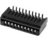 Konektor FFC / FPC svislý SMT NON-ZIF 10 PIN1mm 50V 0,5A