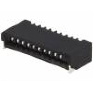 Konektor FFC / FPC vodorovné SMT NON-ZIF 10 PIN1mm 50V 0,5A