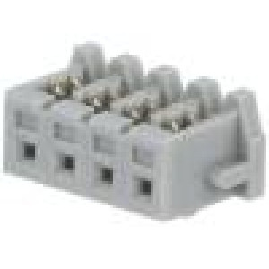 Zástrčka IDC zásuvka KR 2mm PIN: 4 na kabel 100V 1A Obvod: 1x4