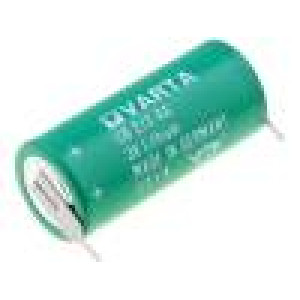 Baterie lithiové 3V 2/3AA,2/3R6 2pin Ø14,6x33,3mm 1350mAh