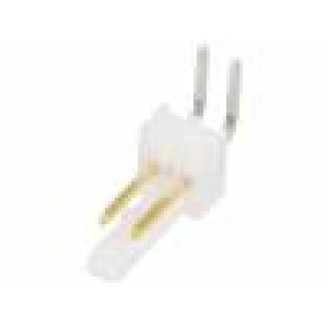 Zásuvka kabel-pl.spoj KK 254 vidlice PIN:2 úhlové 90° THT