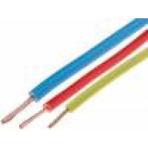 Kabel FLEXI-2V licna 0,25mm2 PVC modrá 1,5kV