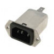 Konektor napájecí AC IEC 60320 C14 (E), s filtrem zásuvka