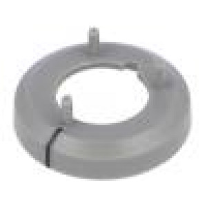 Nut cover with pointer ABS grey push-in Ø:19.3mm