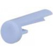 Pointer plastic material blue push-in Shape: pin