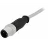 M12 0,5m vidlice 3 PIN přímý kód A-DeviceNet / CANopen PVC