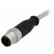 M12 1,5m vidlice 4 PIN přímý kód A-DeviceNet / CANopen PVC