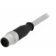 M12 7,5m vidlice PIN:8 přímý kód A-DeviceNet / CANopen PVC