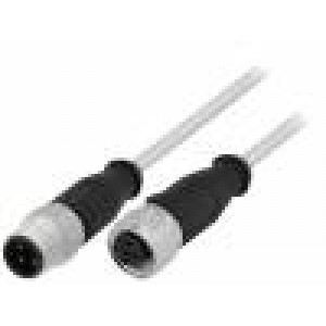 Kabel: pro snímače/automatizaci PIN: 3 zástrčka PVC 2m