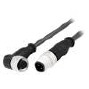 Kabel: pro snímače/automatizaci PIN: 4 zástrčka 0,5m