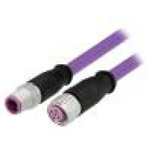Kabel: pro snímače/automatizaci PIN: 4 zástrčka Žíly: : 2 PVC