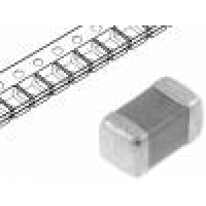 Kondenzátor keramický MLCC 1uF 6,3V X5R ±10% SMD 0603