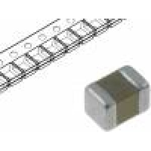 Kondenzátor keramický MLCC 6,8nF 50V C0G ±5% SMD 0805