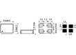 Generátor krystalový 30MHz SMD 3,3V ±50ppm -40÷85°C