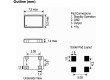 Generátor krystalový 64MHz SMD 5V ±50ppm 0÷70°C