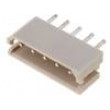 Zásuvka kabel-pl.spoj vidlice 5 PIN 2,5mm THT SPOX 3A 20mΩ