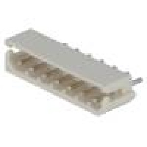 Zásuvka kabel-pl.spoj vidlice 7 PIN 2,5mm THT SPOX 3A 20mΩ