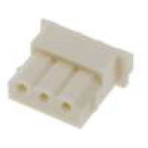 Zástrčka kabel-pl.spoj zásuvka 3 PIN bez kontaktů 2,5mm 250V