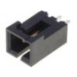 Zásuvka kabel-pl.spoj vidlice PIN:2 2,54mm THT SL přímý