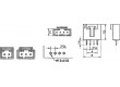 Zásuvka kabel-pl.spoj vidlice 10 PIN2,54mm THT 2,5A 20mΩ