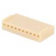 Zástrčka kabel-pl.spoj zásuvka 10 PINbez kontaktů 2,54mm