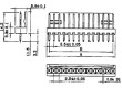 Zásuvka kabel-pl.spoj vidlice 10 PIN2,54mm THT NS25 250V 3A