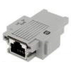 Konektor HAN modul zásuvka Han Modular RJ45 UL94V-0 Moduly:1