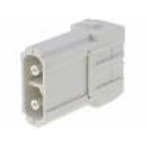 Konektor: HDC modul vidlice Han-Modular® PIN: 2 40A 1000V