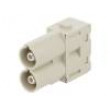 Konektor: HDC modul vidlice Han-Modular® PIN: 2 70A 1000V
