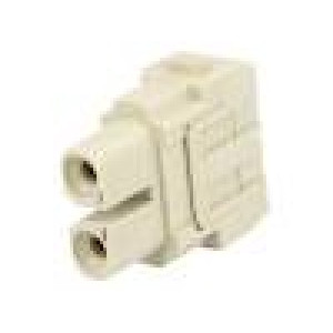 Konektor: HDC modul zásuvka Han-Modular® PIN: 2 40A 1000V