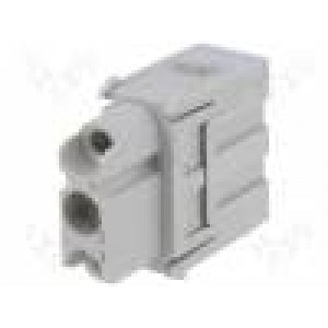 Konektor: HDC modul zásuvka Han-Modular® PIN: 3 40A 690V