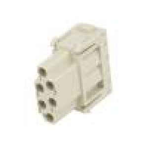 Konektor: HDC modul zásuvka Han-Modular® PIN: 6 bez kontaktů