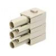 Konektor: HDC modul zásuvka Han-Modular® PIN: 7(3+4) 10A,40A