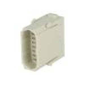 Konektor: HDC modul vidlice Han-Modular® PIN: 25 bez kontaktů