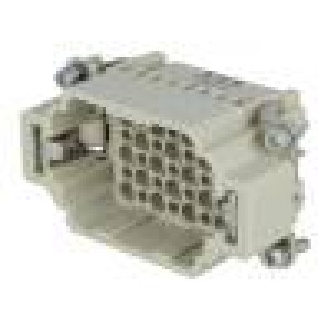 Konektor: HDC kontaktní vložka vidlice Han® DD PIN: 42 42+PE