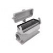 Kryt: pro konektory HDC Han® B velikost 24B se západkou PG29