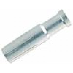 Kontakt zásuvka slitina mědi stříbřený 2,5mm2 Han® C 40A 3mΩ