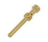 Kontakt vidlice slitina mědi zlacený 1,5mm2 Han E® 16A