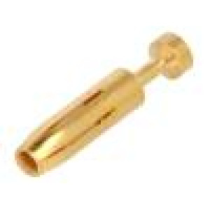 Kontakt zásuvka slitina mědi zlacený 0,14÷0,37mm2 Han E®