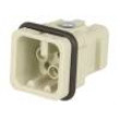 Konektor: HDC kontaktní vložka vidlice Han® D PIN: 8 10A 50V