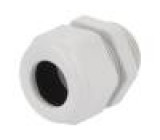Průchodka M25 IP68 13÷18mm termoplast šedá
