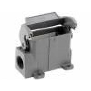 Kryt: pro konektory HDC Han® A velikost 10A se západkou M20