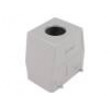 Kryt: pro konektory HDC Han® A velikost 32A (2 x 16A) vysoký