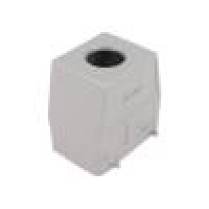 Kryt: pro konektory HDC Han® A velikost 32A (2 x 16A) vysoký